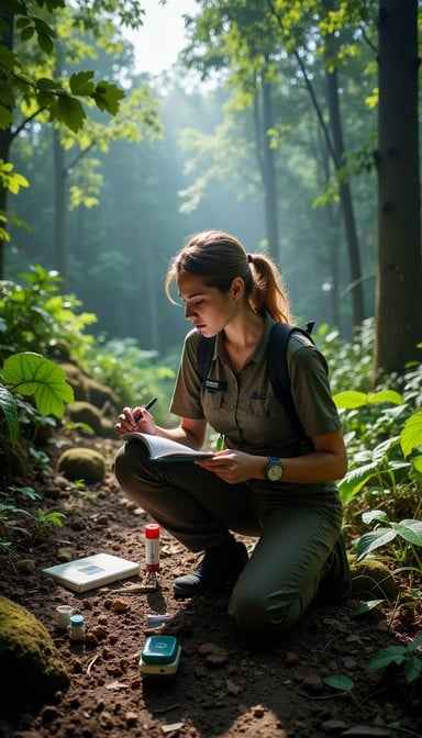 Forest research expedition Forest research expedition