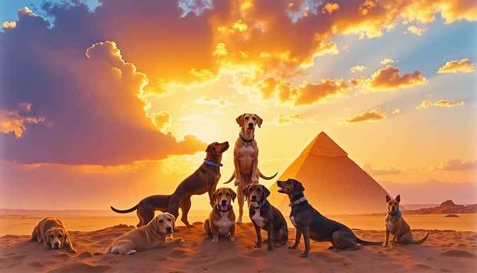 Pyramid of Paws Pyramid of Paws