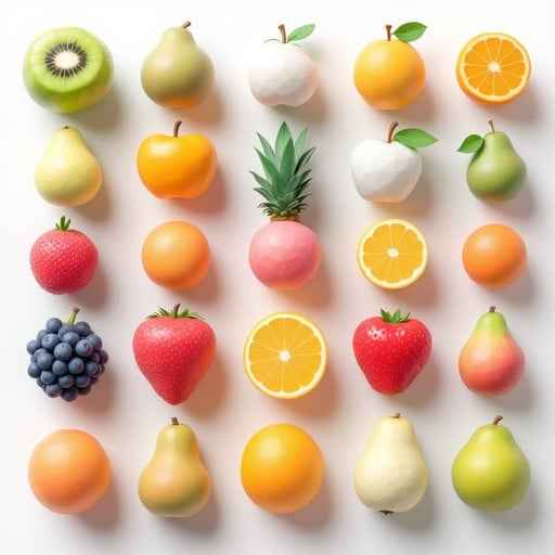 Fresh Fruit Grid