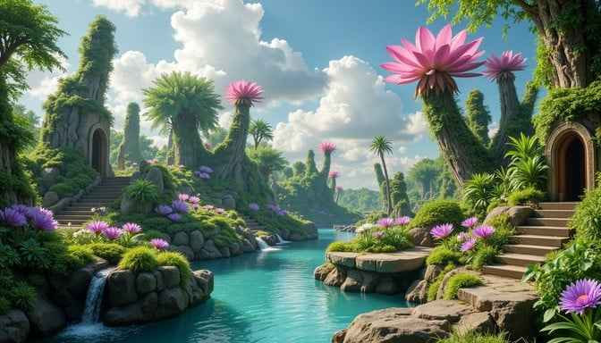 Enchanted Water Garden Enchanted Water Garden