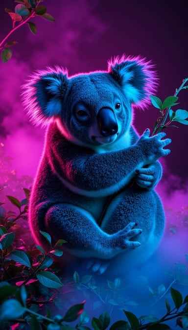 Neon Koala Embrace Neon Koala Embrace
