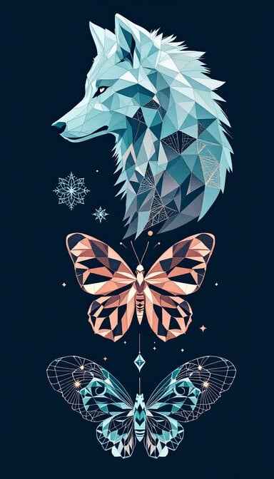 Geometric Spirit Animals Geometric Spirit Animals