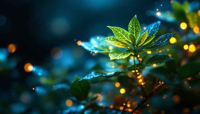 Magical Leaf Glow
