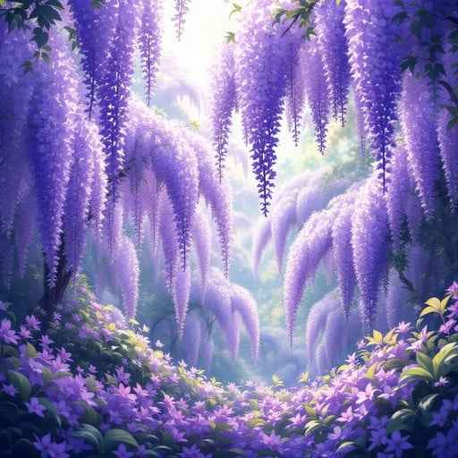 Enchanted Wisteria Garden