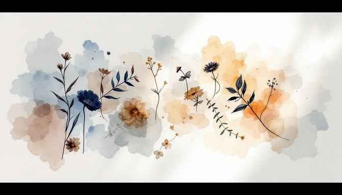 Flowing Botanical Studies Flowing Botanical Studies