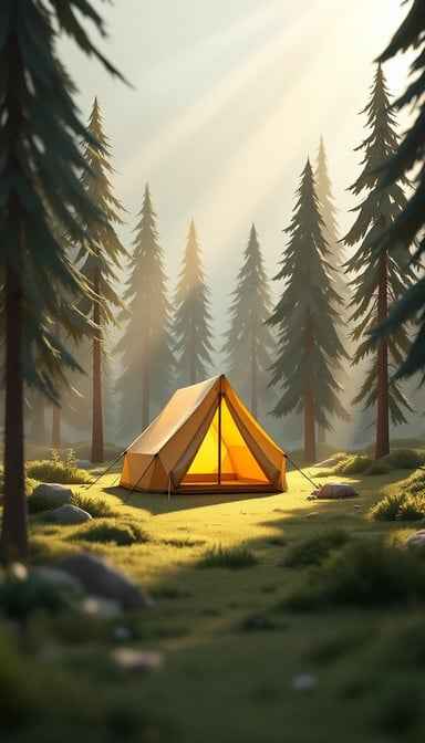 Glowing Forest Camp Glowing Forest Camp