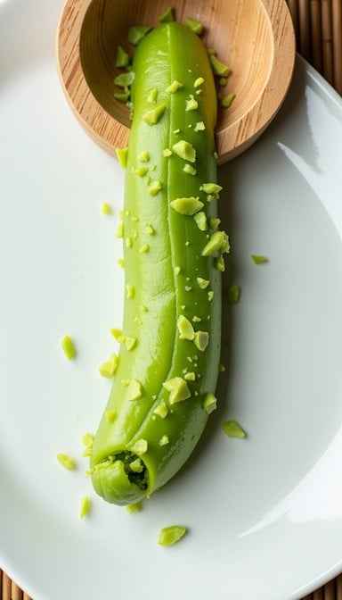 Fresh Garnished Cucumber