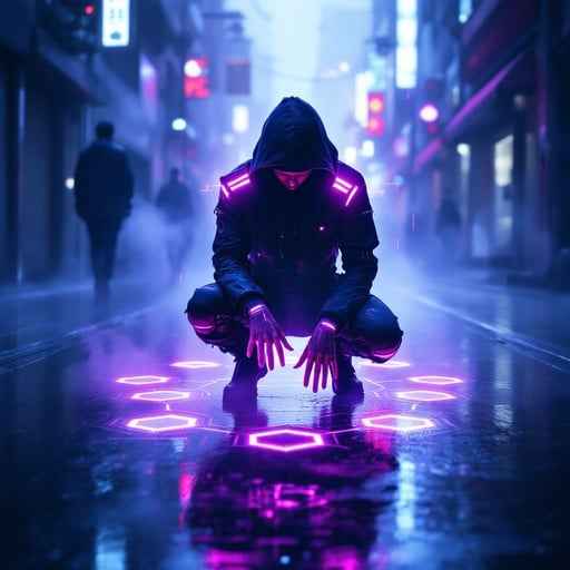 Neon Street Hacker Neon Street Hacker