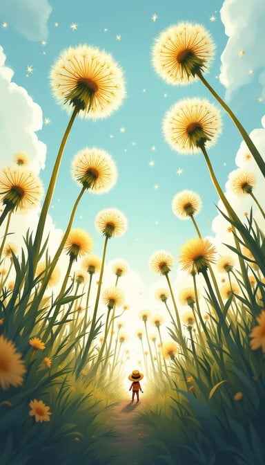 Towering Dandelion Forest Towering Dandelion Forest
