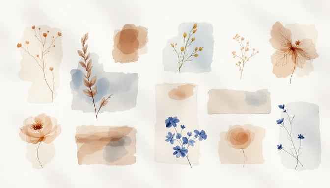 Delicate Botanical Studies