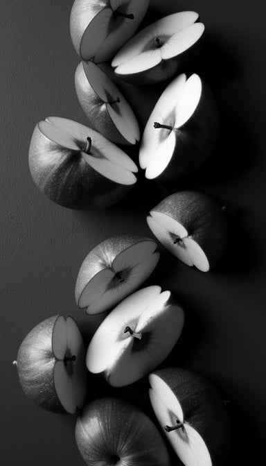 Sliced Apple Elegance