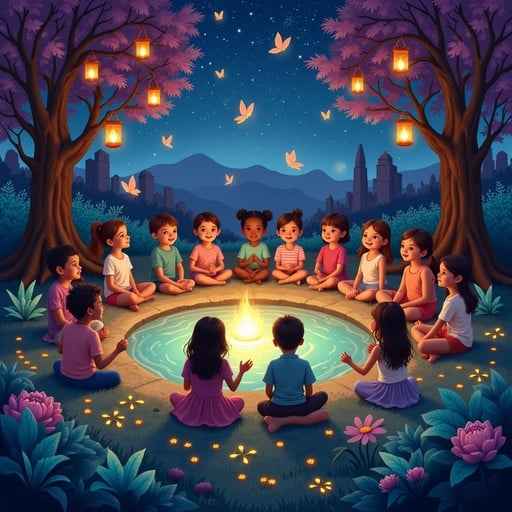 Magical Forest Circle