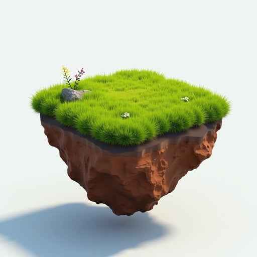 Floating Grass Island