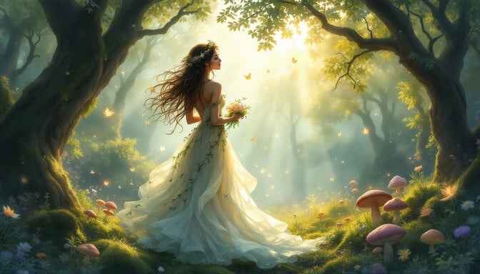 Enchanted Forest Maiden Enchanted Forest Maiden