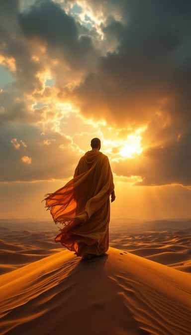 Desert Mystic Sunset Desert Mystic Sunset