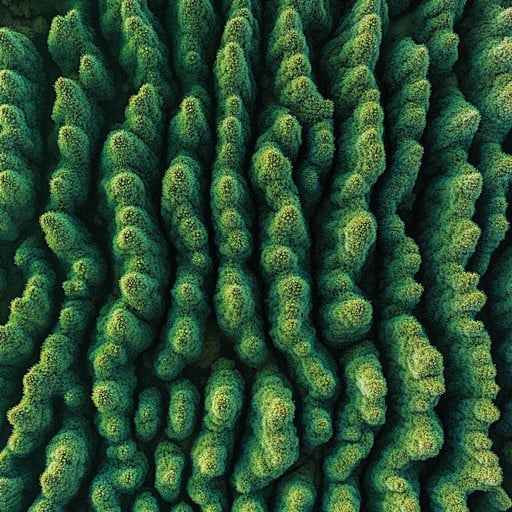 Vibrant green bacteria