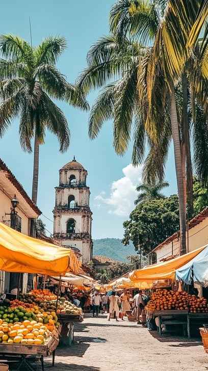 Tropical Market Day