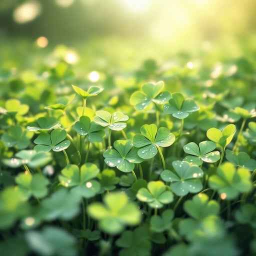 Lush Clover Field