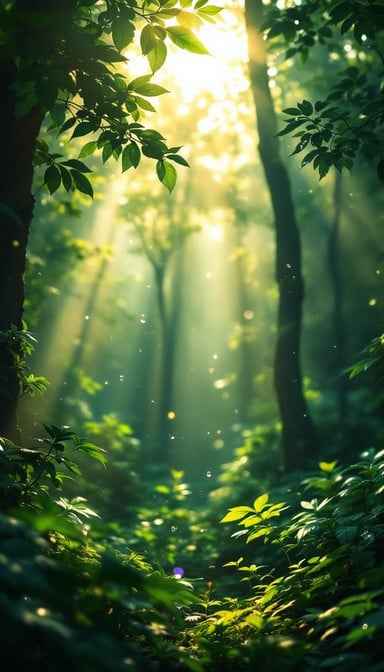 Mystical Forest Light