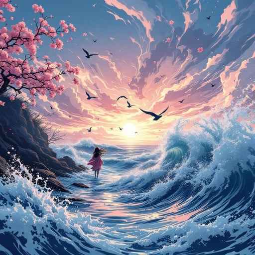 Waves Meet Sky