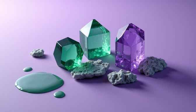 Emerald Meets Amethyst