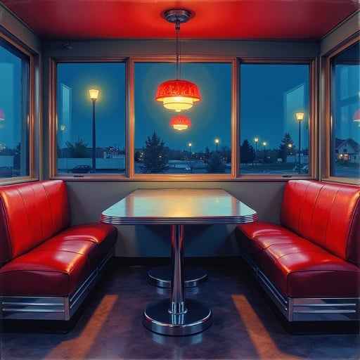 Midnight Diner Booth Midnight Diner Booth