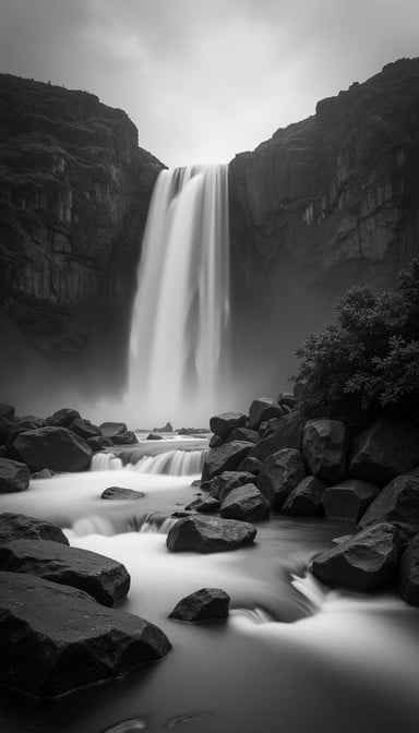 Cascading Ethereal Waters