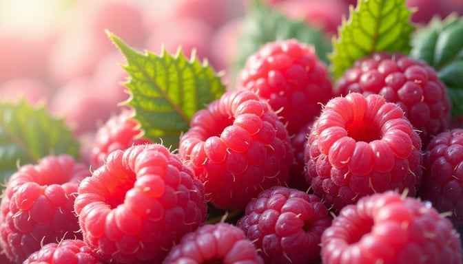 Fresh Juicy Raspberries Fresh Juicy Raspberries