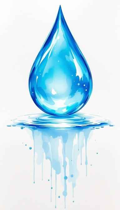 Luminous Water Drop Luminous Water Drop