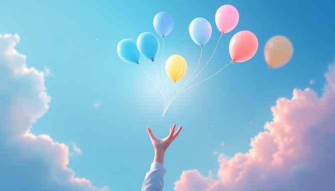 Balloons Into Sky Balloons Into Sky