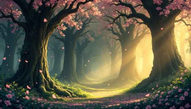 Magical Forest Path Magical Forest Path