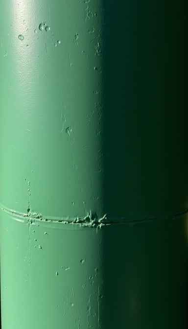 Dewy green surface