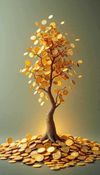 Golden Money Tree