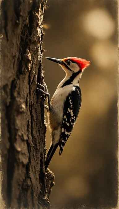 Majestic Woodpecker Portrait Majestic Woodpecker Portrait