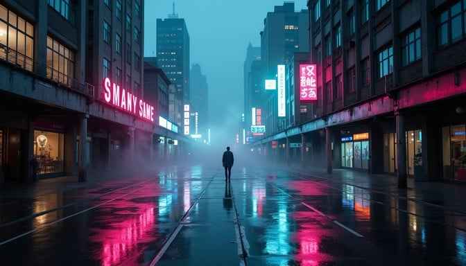 Neon Rain Walker Neon Rain Walker