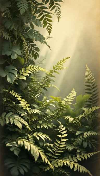 Dreamy Fern Study