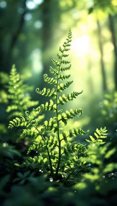 Glowing Forest Fern Glowing Forest Fern