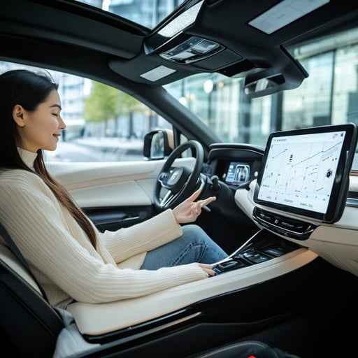 Driver using touchscreen Driver using touchscreen