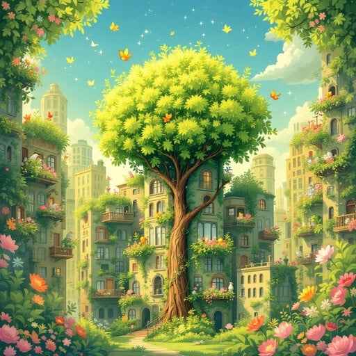 Nature Conquers City Nature Conquers City