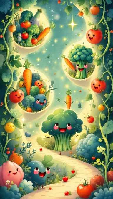 Magical Veggie Wonderland Magical Veggie Wonderland