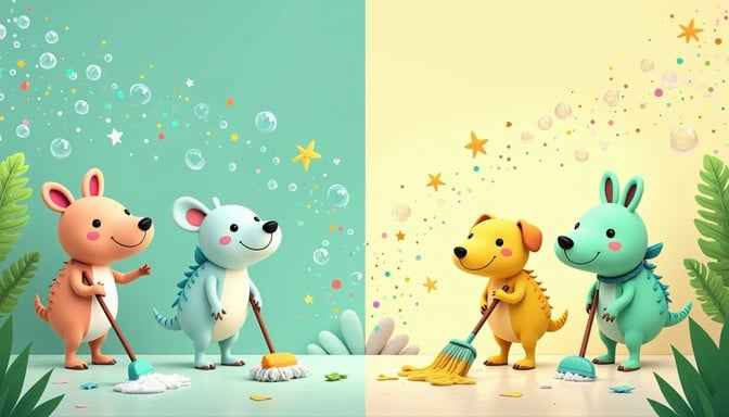 Magical Cleaning Critters Magical Cleaning Critters