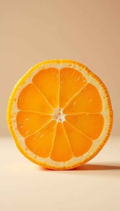 Glowing Citrus Slice