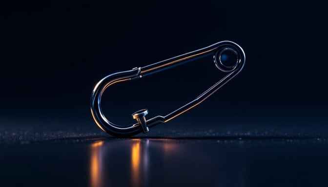 Gleaming Metal Pin Gleaming Metal Pin