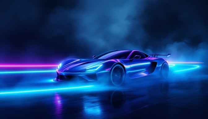Neon Speed Machine