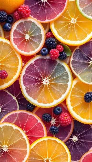 Citrus Berry Pattern Citrus Berry Pattern