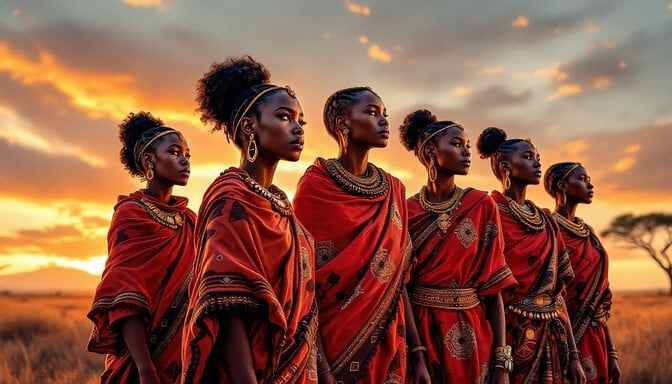 Maasai Sunset Pride