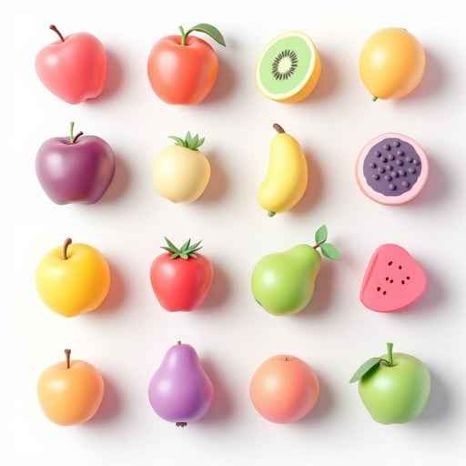 Floating Fruit Grid