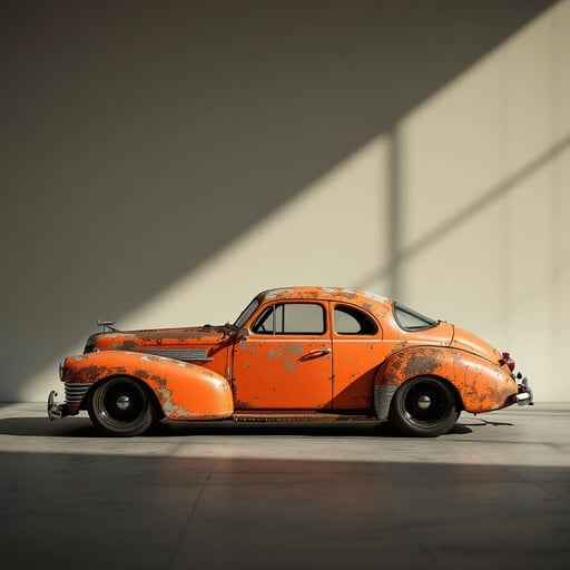 Rusty Classic Car Rusty Classic Car