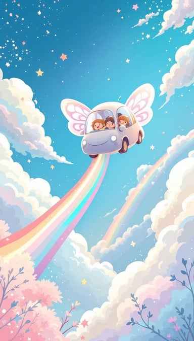 Magical Butterfly Car