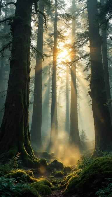 Mystical Forest Light